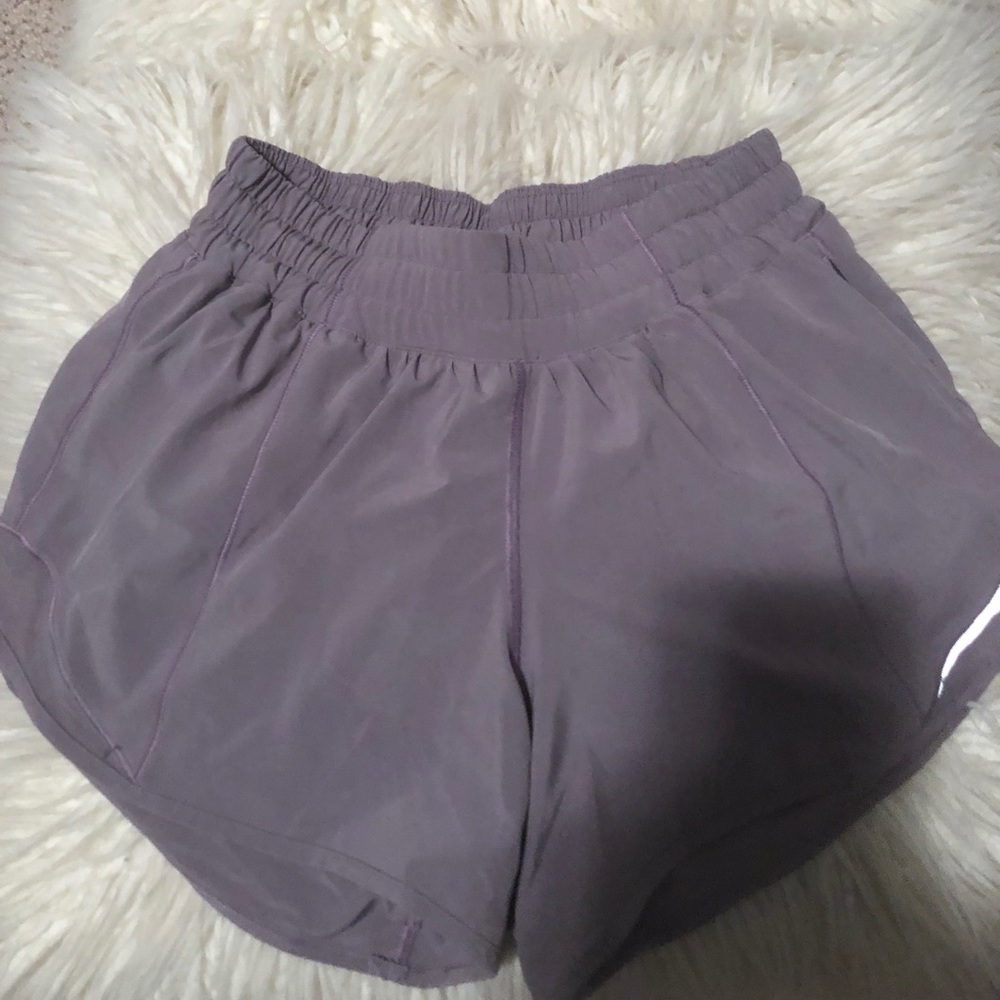 Purple Lulu Lemon shorts